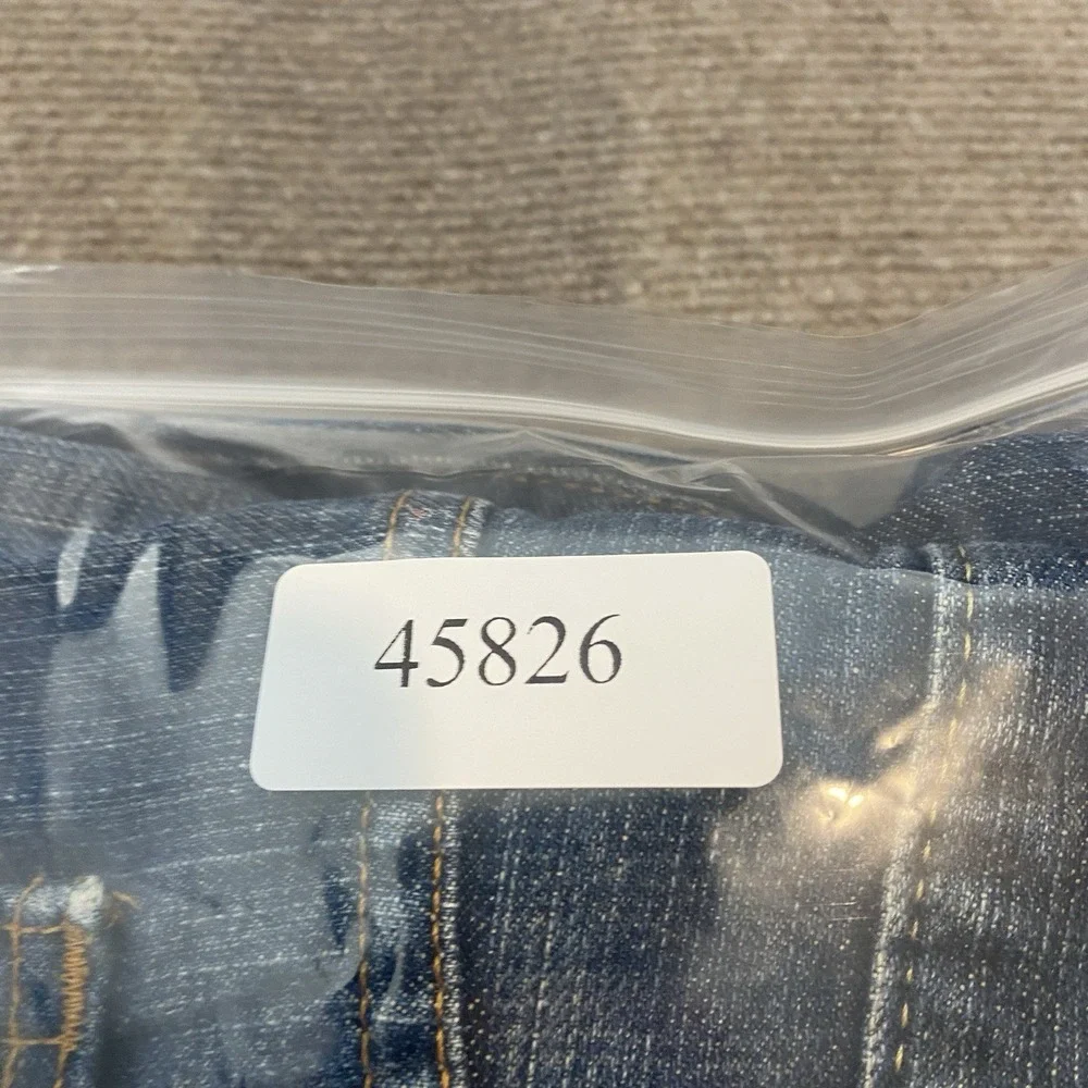 vtg Levis 505 Jeans Mens Fits 40x30 Straight Distressed‎ Denim 90's y2k Faded